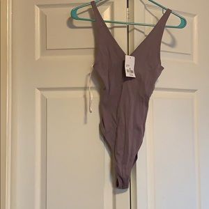 Forever21 purple bodysuit